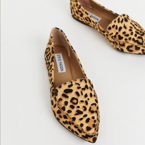 Steve Madden Feather-L Genuine Calf Hair Loafer